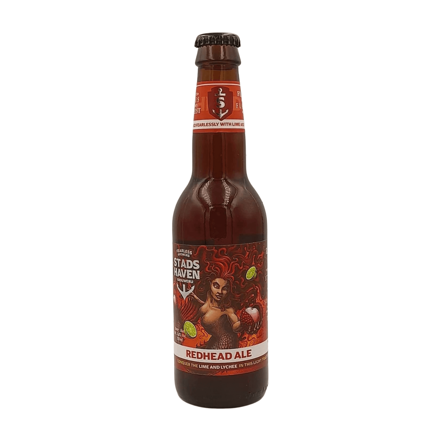 Stadshaven Brouwerij Redhead Ale | Red Ale Webshop Online Verdins Bierwinkel Rotterdam