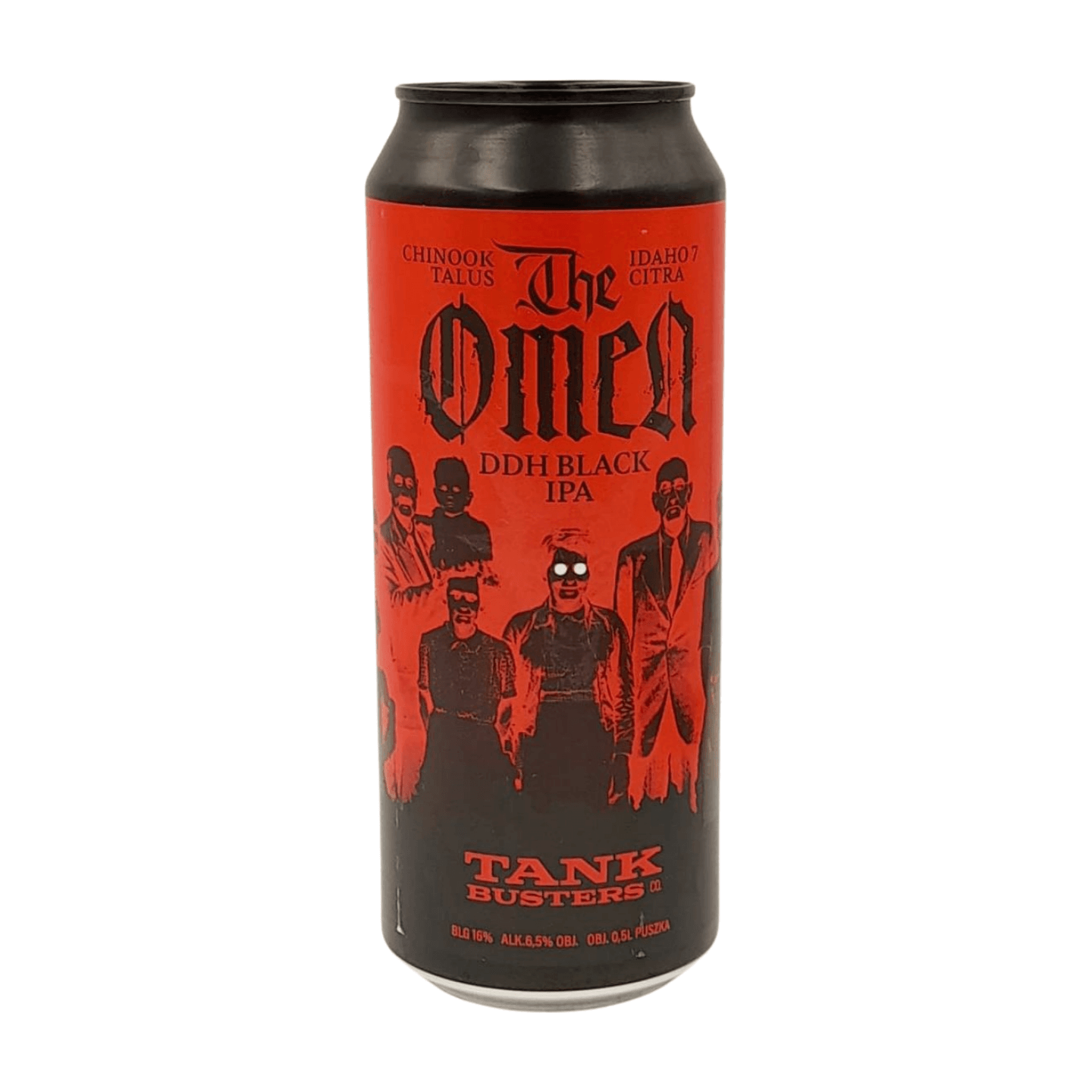 TankBusters.Co The Omen | DDH Black IPA Webshop Online Verdins Bierwinkel Rotterdam