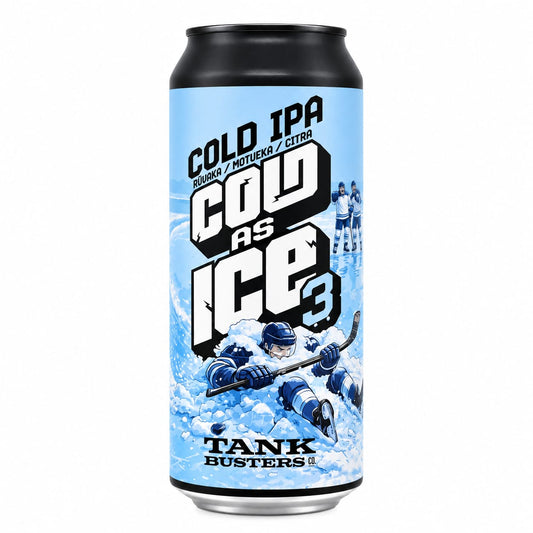 TankBusters x Hopit Cold As Ice 3 Cold IPA