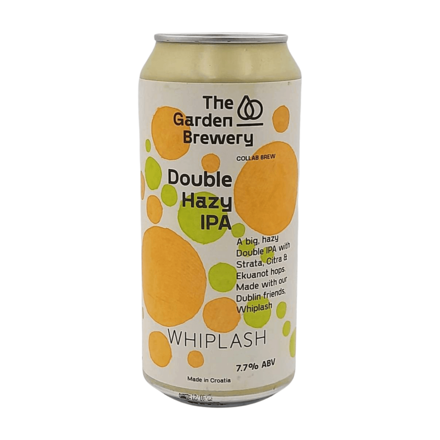 The Garden Brewery X Whiplash Double Hazy IPA | Hazy DIPA Webshop Online Verdins Bierwinkel Rotterdam