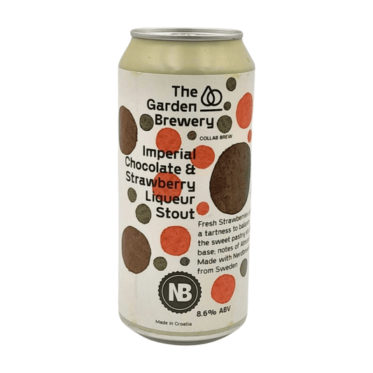 The Garden Brewery x Nerdbrewing Imperial Chocolate & Strawberry Liqueur Stout | Imperial Stout Webshop Online Verdins Bierwinkel Rotterdam