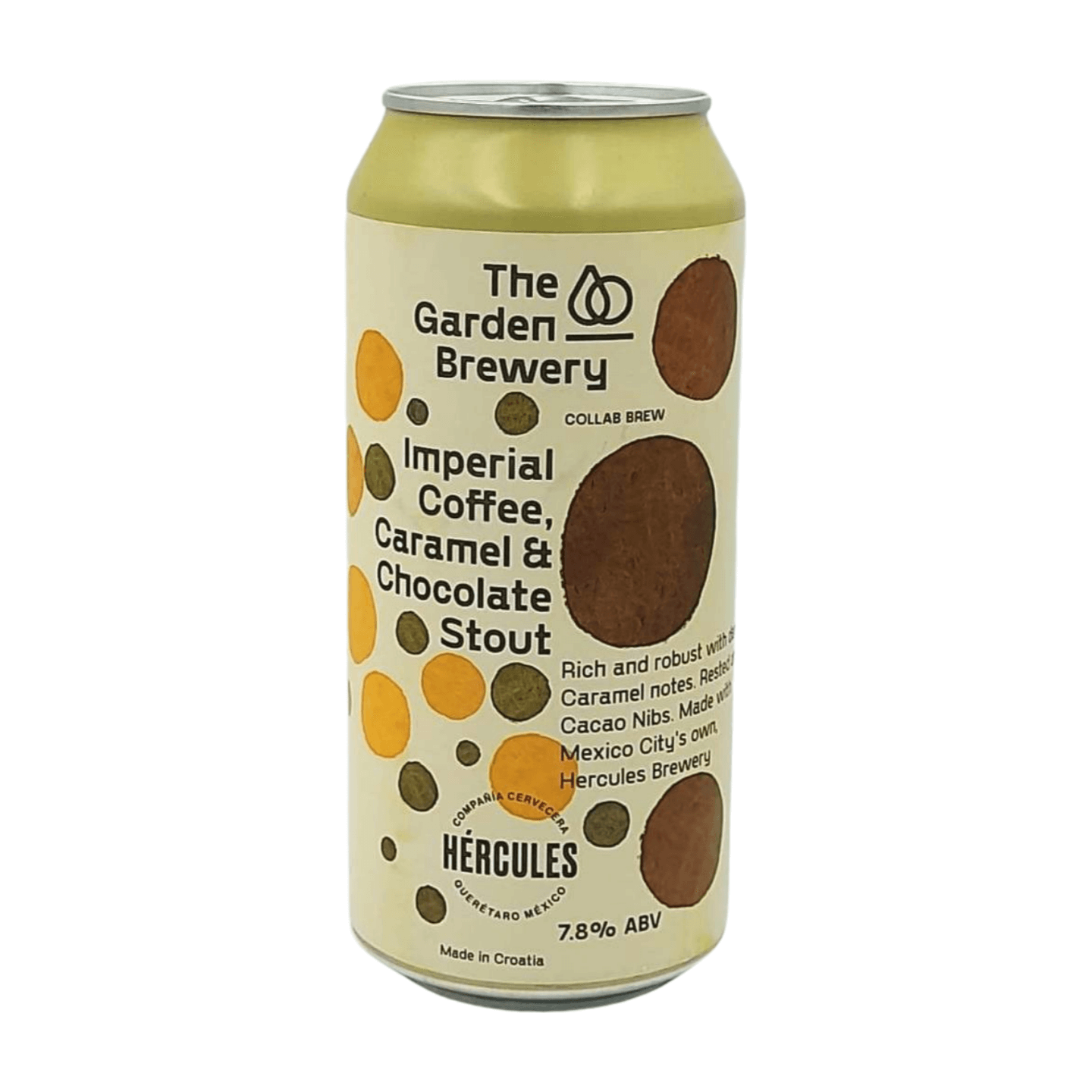 The Garden Brewery x Compañía Cervecera Hércules SA de CV Imperial Coffee Caramel & Chocolate Stout | Imperial Coffee Caramel Chocolate Stout Webshop Online Verdins Bierwinkel Rotterdam