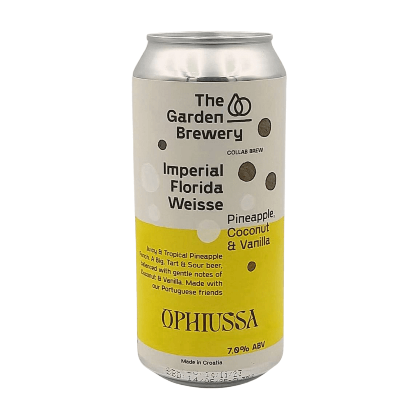 The Garden Brewery x Ophiussa Imperial Florida Weisse | Berliner Weisse Webshop Online Verdins Bierwinkel Rotterdam