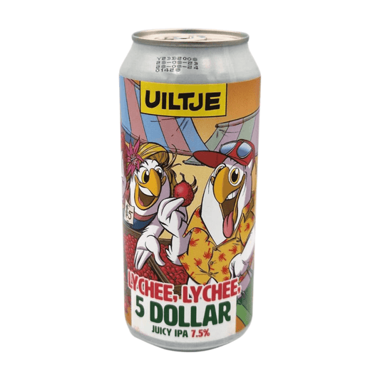 Uiltje Lychee, Lychee 5 Dollar | Juicy IPA