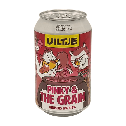 Uiltje Pinky & The Grain | Hibiscus IPA Webshop Online Verdins Bierwinkel Rotterdam