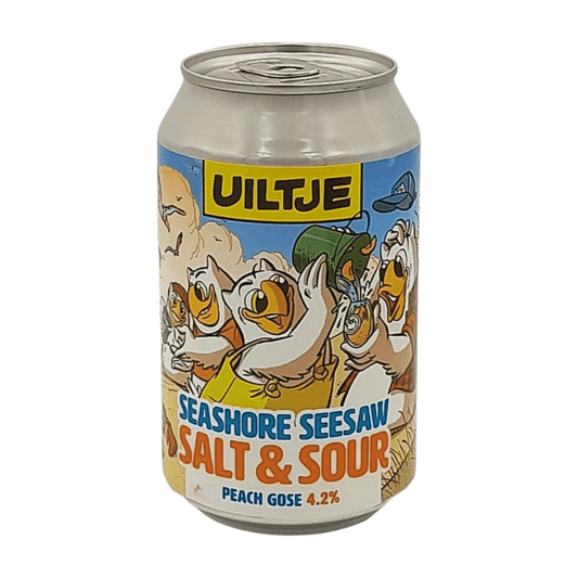 Uiltje Seashore Seesaw | Salt & Sour Peach Gose Webshop Online Verdins Bierwinkel Rotterdam