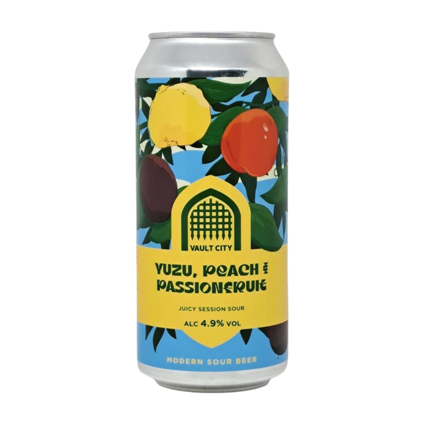 Vault City Yuzu, Peach and passionfruit Sour