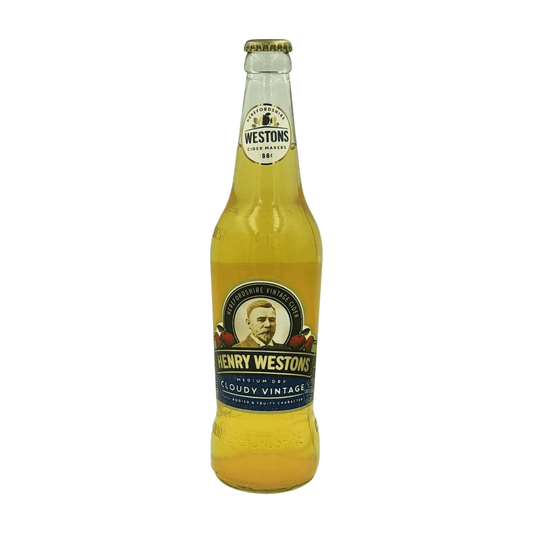 Westons Cider Henry Weston's Medium Dry Cloudy Vintage (2022) | Dry Apple Cider Webshop Online Verdins Bierwinkel Rotterdam