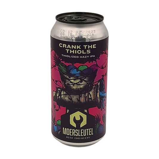 Moersleutel Craft Brewery Crank The Thiols | Thiolized Hazy IPA Rotterdam Verdins Bierwinkel webshop craftbier