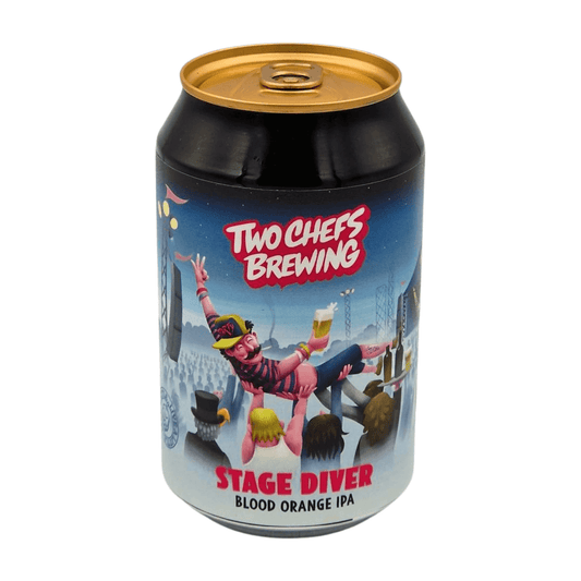 Two Chefs Brewing Stage Diver | Blood Orange IPA Webshop Online Verdins Bierwinkel Rotterdam