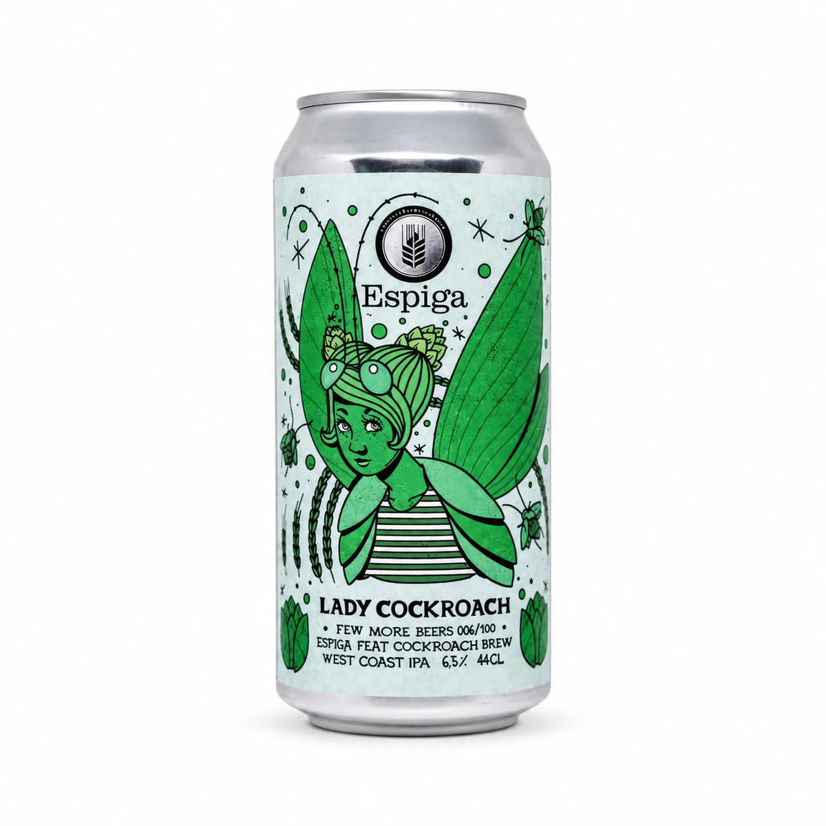 Espiga X Cockroach lady Few More Beers 006/108 | American IPA