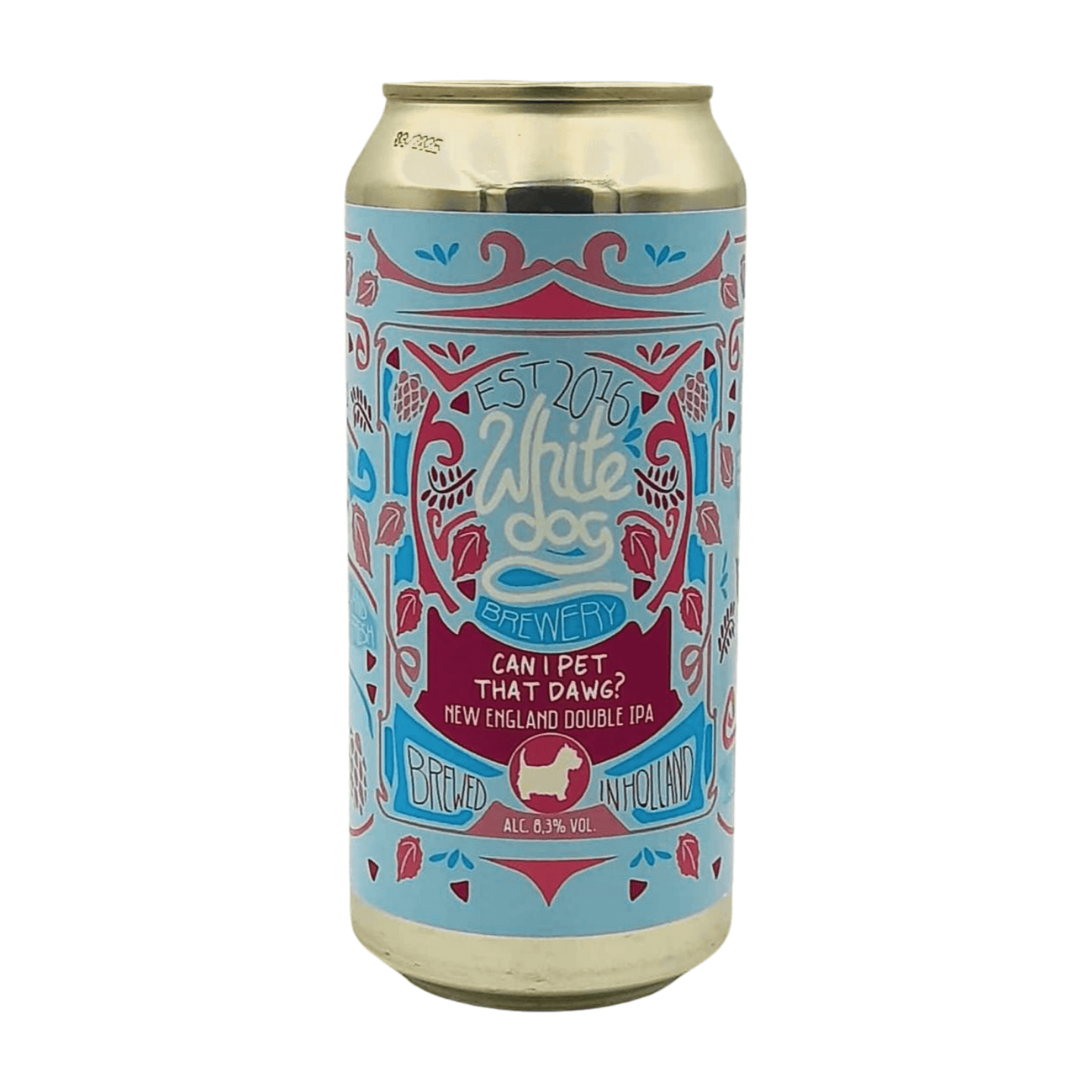 White Dog Can I Pet That Dawg? | Double NEIPA Webshop Online Verdins Bierwinkel Rotterdam