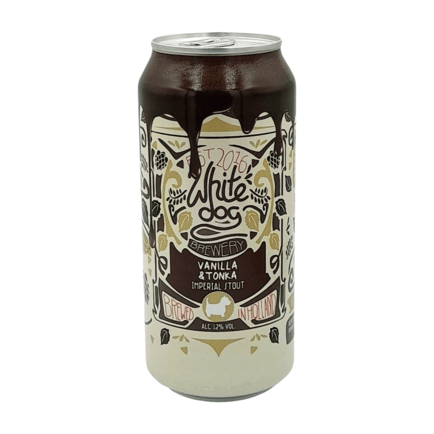 White Dog Brewery Vanilla & Tonka | Imperial Stout Webshop Online Verdins Bierwinkel Rotterdam