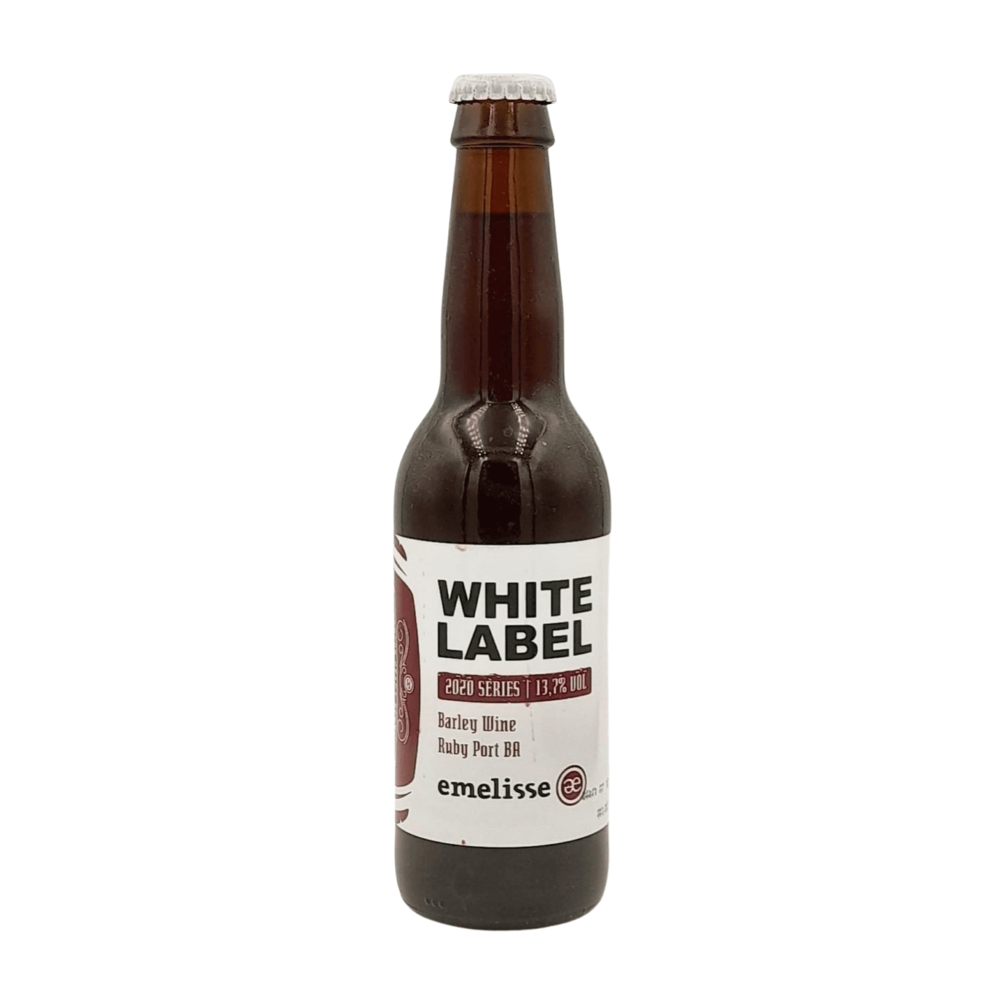 Brouwerij Emelisse White Label Barley Wine 2020 | Ruby Port BA Barley Wine Webshop Online Verdins Bierwinkel Rotterdam