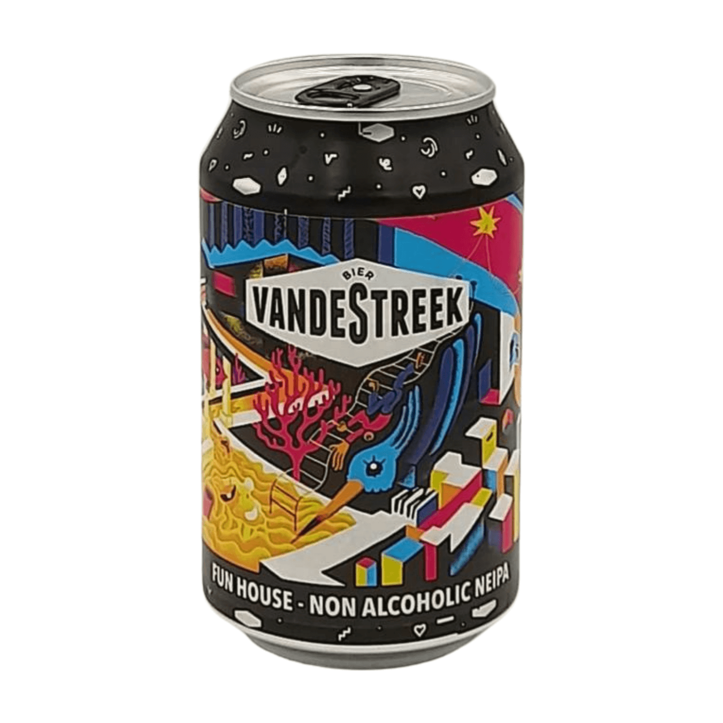 vandeStreek bier Fun House | Non Alcoholic NEIPA Webshop Online Verdins Bierwinkel Rotterdam